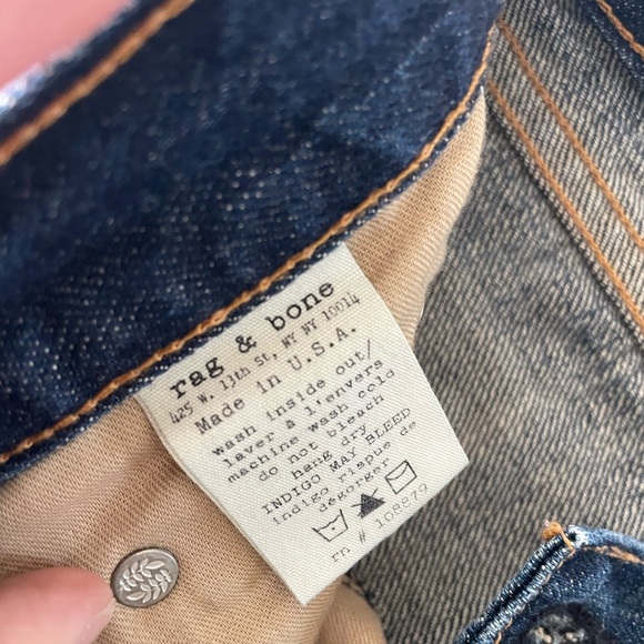 Rag & Bone the cutoff Jean Shorts - Picture 3 of 6